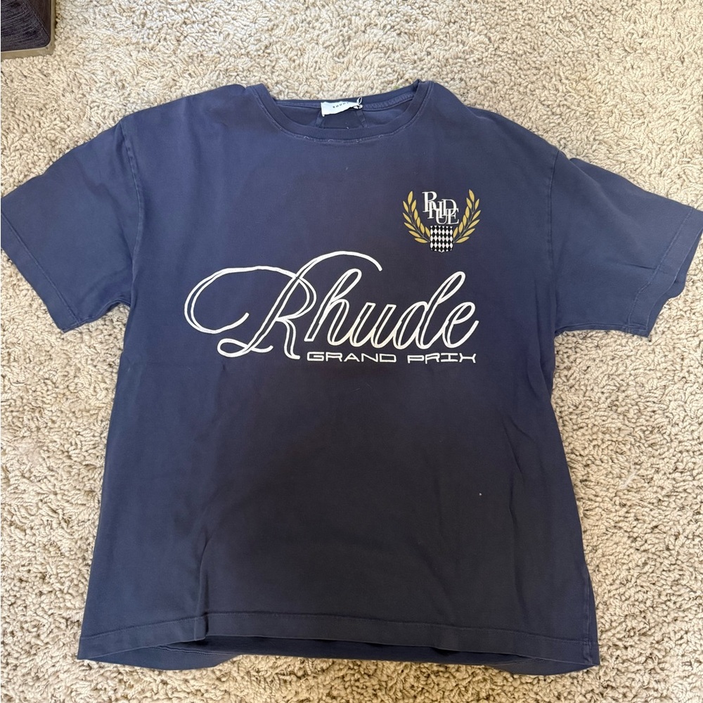 male Rhude Grand Prix t-shirt